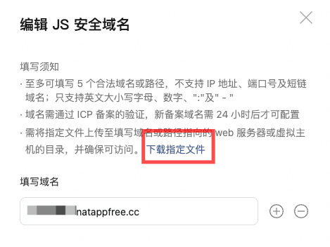 编辑 JS 安全域名